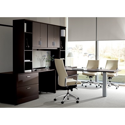 Workstation-Zira Management Suite, Dark Espresso